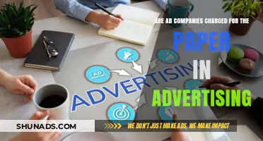 Do Ad Companies Pay for Paper in Print Advertising?