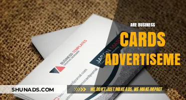 Are Business Cards Effective Advertisements? Exploring Their Marketing Impact