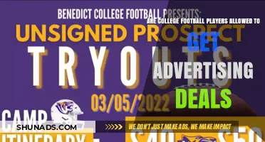 Can College Football Players Secure Advertising Deals? Rules Explained