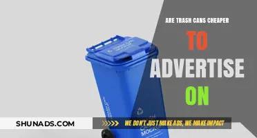 Cost-Effective Advertising: Trash Cans as Budget-Friendly Billboards