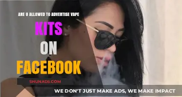 Can You Promote Vape Kits on Facebook? Advertising Rules Explained