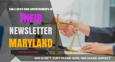 Exploring Nonprofit Advertising: Maryland 501(c)(3) Newsletter Guidelines