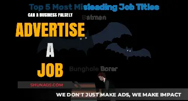Deceptive Job Ads: Can Businesses Falsely Advertise Employment Opportunities?