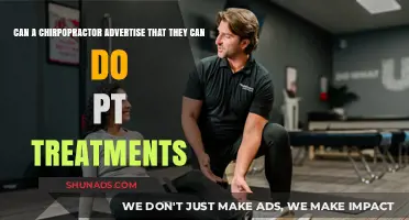 Can Chiropractors Advertise Physical Therapy Treatments?