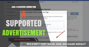 Boosting Reach: Facebook Admins and Supported Advertisements