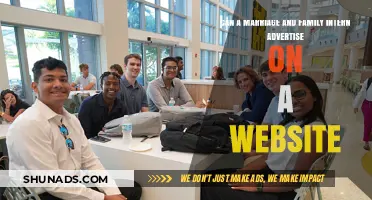 Exploring Online Advertising Options for Marriage and Family Interns