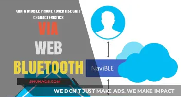 Exploring Web Bluetooth: Can Mobile Phones Advertise GATT Characteristics?