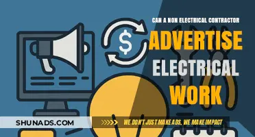 Can Non-Electrical Contractors Advertise Electrical Work Legally?