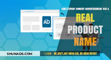 Navigating Legal Boundaries: Spoof Ads and Real Product Names