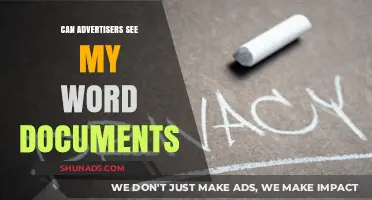 Unveiling Privacy: Can Advertisers Snoop on Your Word Documents?