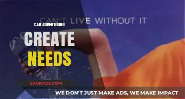 The Power of Persuasion: Can Advertising Truly Create Needs?