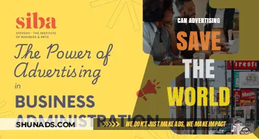 Can Advertising Save the World? Exploring Its Impact and Potential