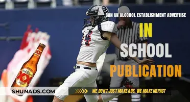Controversy Over Alcohol Ads in School Publications: A Debate