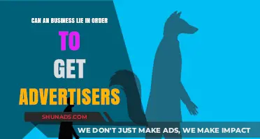 Deceptive Tactics: Can Businesses Falsify Information to Attract Advertisers?
