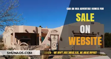 Exploring HOAs' Role in Advertising Homes for Sale Online