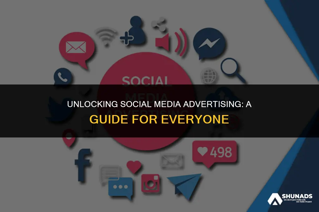 can anyone advertise products on social media