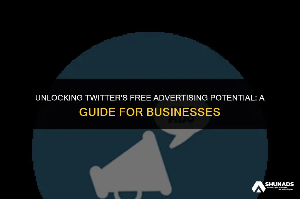 can anyone advertise products on twitter for free