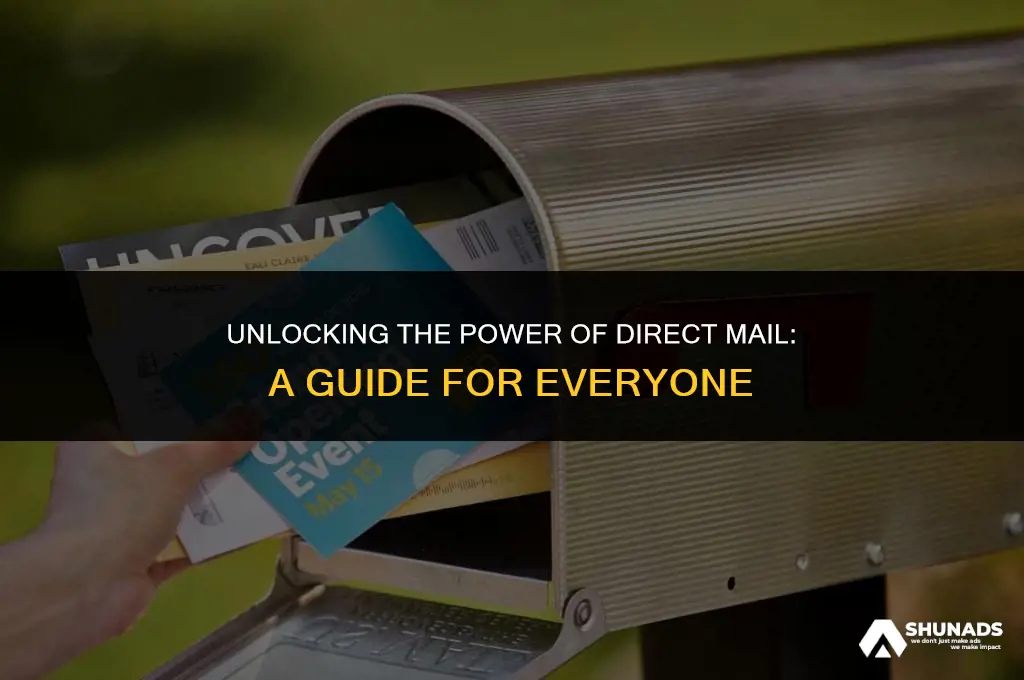 can anyone use direct mail advertising