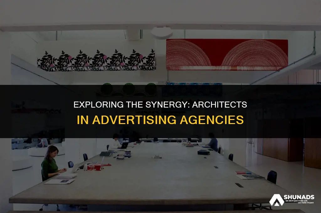 can architec work in advertising agency