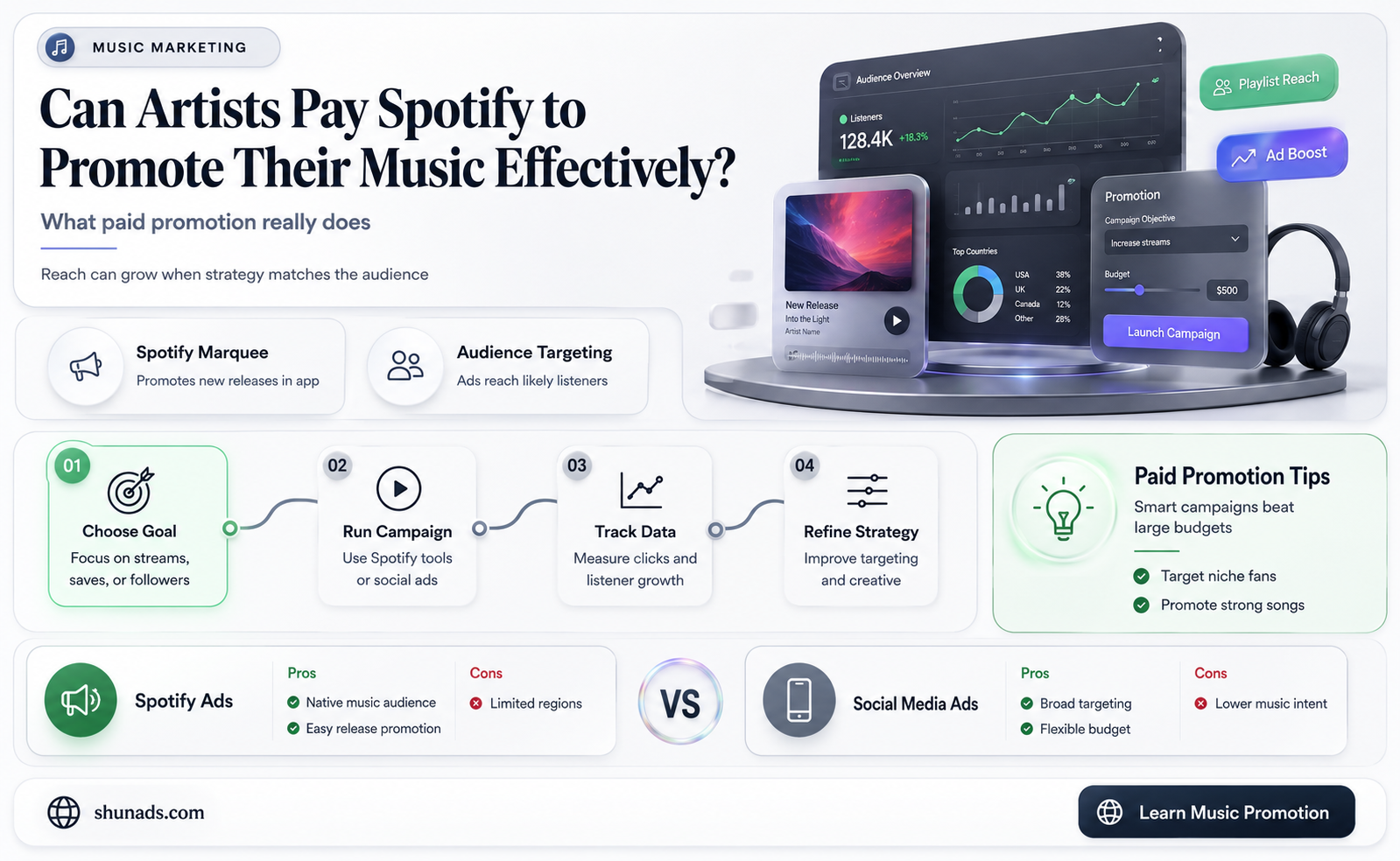 can people pay spotify to advertise their songs
