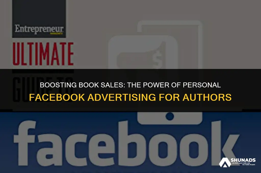 can authors advertise their books on their personal facebook