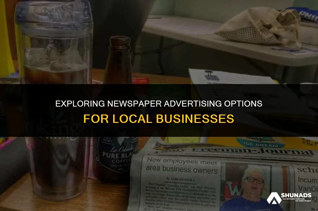 can bpat advertise in the newspaper