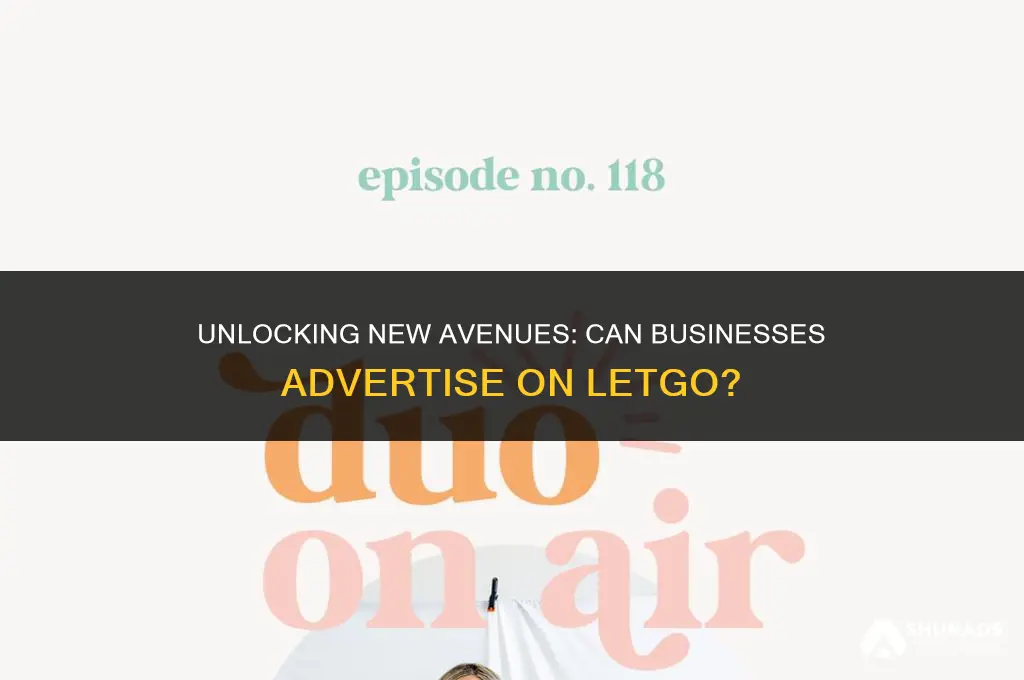 can business advertise on letgo