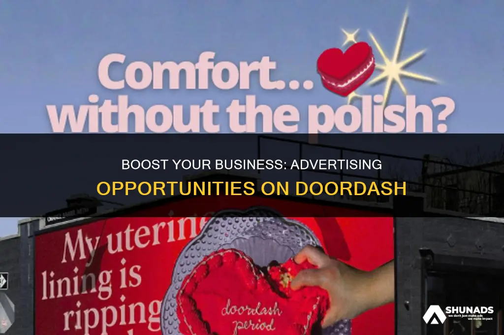can businesses advertise on doordash