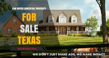 Texas Real Estate: Can Buyers Advertise Property for Sale?