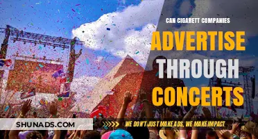 Exploring the Ethics: Can Cigarette Companies Advertise Through Concerts?
