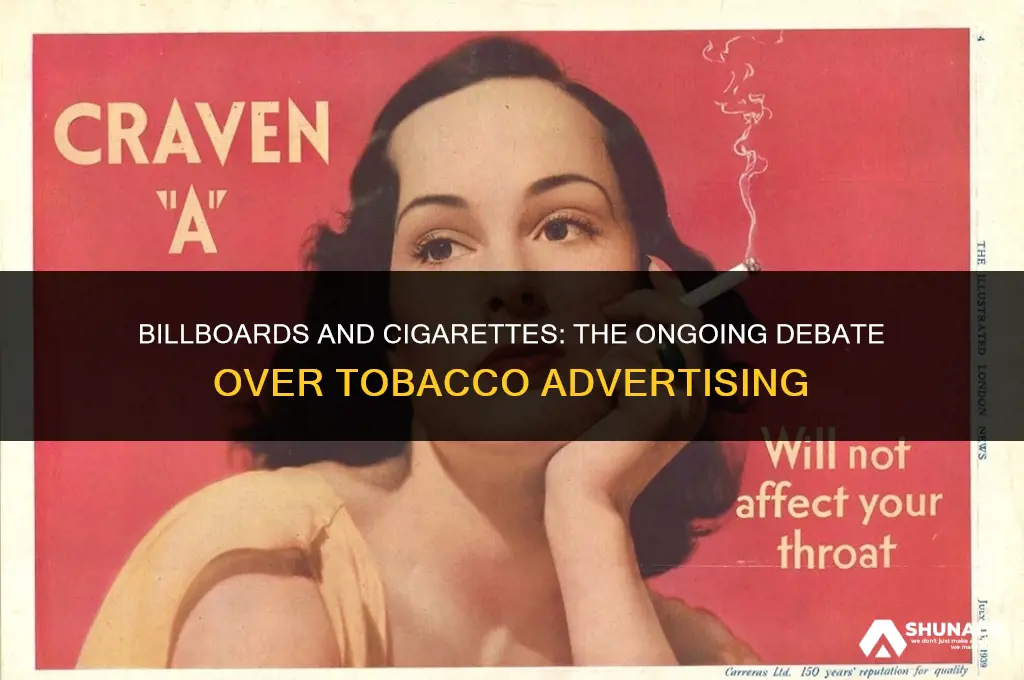 can cigarette companies advertise on billboards