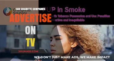Exploring the Legal Landscape: Can Cigarette Companies Advertise on TV?