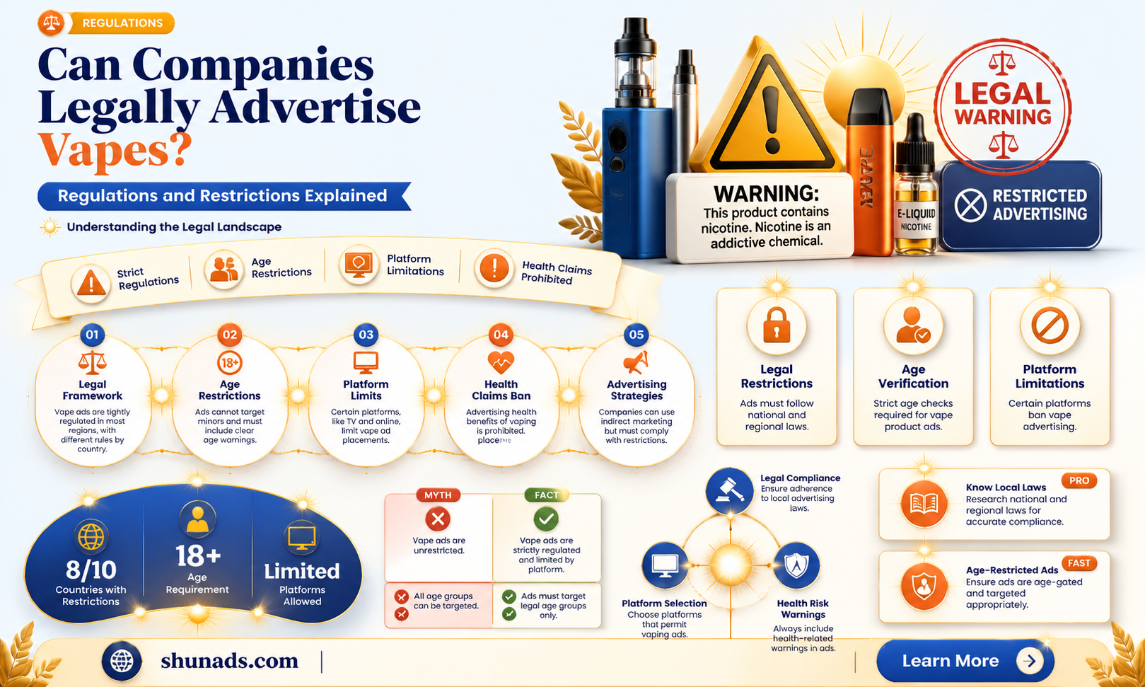are companies allowed to advertise vapes
