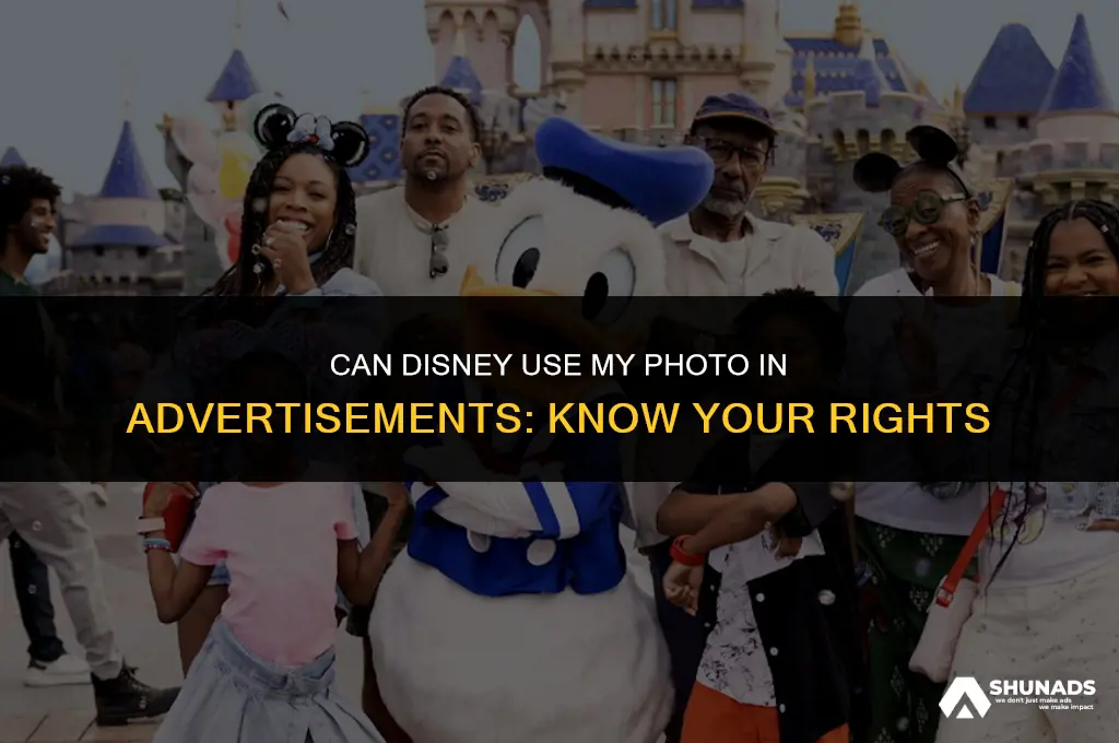 can disney use my photo in advertisements