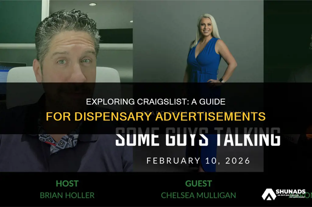 can dispensaries advertise on craigslist