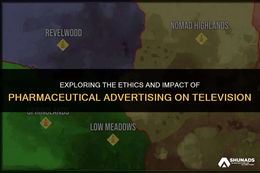 can drug companies advertise on tv