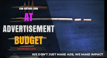 Exploring the Intersection of Editorial Oversight and Advertisement Budgets