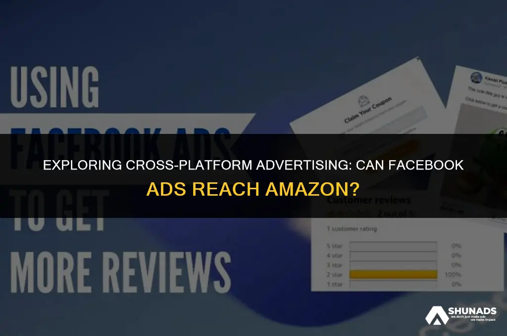 can facebook advertise on amazon