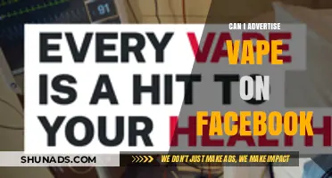 Can You Advertise Vape on Facebook? Policies and Alternatives Explained