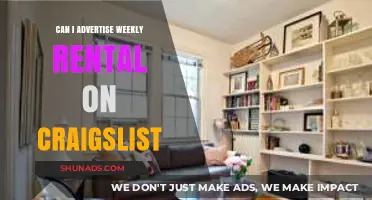 Advertising Weekly Rentals on Craigslist: Tips, Rules, and Best Practices