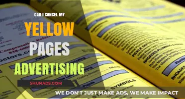 Can I Cancel My Yellow Pages Advertising? A Step-by-Step Guide