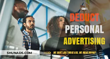 Can You Deduct Personal Advertising Expenses on Your Taxes?