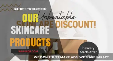 Boost Your Brand: Advertise Our Skincare Products with Us Today!