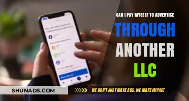 Can You Pay Yourself for Advertising Through Another LLC?