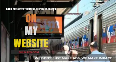 Can You Legally Display Public Place Ads on Your Website?