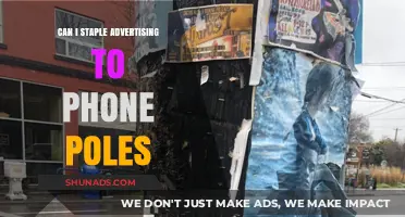 Stapling Ads to Phone Poles: Legal, Ethical, or Just a Nuisance?