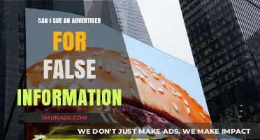 Can You Sue Advertisers for False Information? Legal Insights