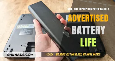 False Battery Life Claims: Can You Sue Laptop Manufacturers?
