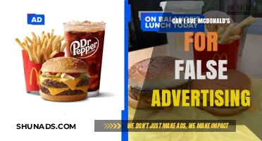 Can You Sue McDonald's for False Advertising? Legal Insights