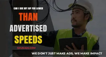 Can You Sue Your ISP for Slower Internet Speeds Than Promised?